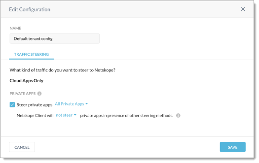 Steer private apps.png