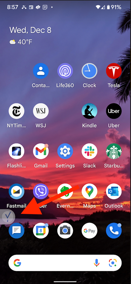 Android accessibility shortcut setting for Beyond Identity